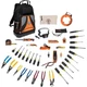 Klein Tools 80141 Hand Tools Kit includes Pliers, Screwdrivers, Nut Drivers,...