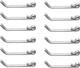 12 Pcs Tool Box Drawer Slide Retaining Keeper Clips for Mac Matco Proto Toolbox