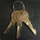 (3) Steelcase Furniture Replacement Keys Cut Key Code FR301 - FR550 -W/ TRACKING