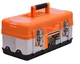 Edward Tool Stainless Steel Tool Box 16&rdquo; - Small Metal Organizer Box with