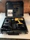 Dewalt cordless adjustable clutch drill/driver DW990 with battery charger & case