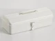 TOYO Steel Y-350 W Tool Box White Single Lid Steel Toolbox Japan Made