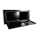 36 In. X 14 In. X 16 In. Black Underbody Truck Trailer Storage Tool Box w/Lock