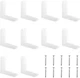 For Prime-Line R 7153 Nylon L-Angle Drawer Guides (10 Pack)