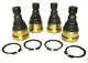 Ball Joint Set for Polaris 7710533 7081263 Low-Friction Exact Fit Set of 4