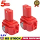 2-PACK 9.6Volt For Makita 4.8Ah Battery PA09 6222D 9100 9120 9122 9133 9134 9135