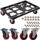 Upgrade Tool Box Dolly, Push Cart Dolly Compatible with Milwaukee Packout Too... Upgrade Tool Box Dolly, Push Cart Dolly Compatible with Milwaukee Packout Too...