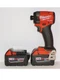 Milwaukee M18 FUEL 2953-20 1/4" 4 Speed Impact (2) 48-11-1850 5.0 AH Battery 18V