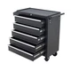 TECHTONGDA Heavy-duty Tool Car 5-Drawer Storage Cabinet with Wheels and Lock TECHTONGDA Heavy-duty Tool Car 5-Drawer Storage Cabinet with Wheels and Lock