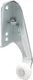 Prime-Line R 7141 13/16 In., Left Hand Drawer Track in., Silver & White 