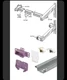 Prime Line PLPCI Drawer Track Repair Kit **Brand New** R-7125 R7125