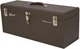 Homak 20-Inch Industrial Steel Toolbox, Brown Wrinkle Powder 20-Inch, 
