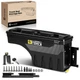 YHTAUTO Passenger Side Truck Bed Storage Tool Box Lockable Fits 2019-2025 Che...
