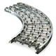 Ashland Conveyor 18X16x90a Skatewheel Conveyor, 90 Curve, 18In. W