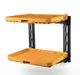 ToughBuilt StackTech 2-Shelf System, Wall Mounted Tool Storage Organizer Shelves