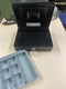 SentrySafe CB-12 Steel Cash Box Safe with Key, 0.21 Cu. ft.