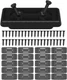 20-Piece Mounting Feet for Milwaukee Packout System - Black