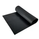 RESILIA Utility Runner- 24 inch Wide Black Plastic- Embossed Wide Rib Pattern...