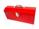 Homak 19-Inch Steel Hip-Roof Portable Tool Box, Tall, Red, RD00119819