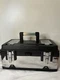 TCE 19-Inch Tool Box Stainless Steel&Plastic Portable Toolbox Storage Organiz...