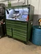 Snap On KTL1022APZR7 tool box in Combat Green with Hutch Tools Not Included!!!