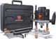 WEN RT6033 15A Variable Speed Plunge Woodworking Router Kit - Black/Orange