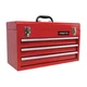 Proto J9993 Red Steel Tool Box: 1 Compartment 20-3/16" W x 8-3/4" D x 11-3/4" H