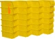 Akro-Mils 30220 AkroBins Plastic 7-Inch x 4-Inch x 3-Inch, 24-Pack, Yellow