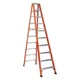 Louisville Fs1310hd 10 Ft Fiberglass Stepladder, 375 Lb Capacity