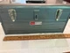 Sears Craftsman USA Nos 6512 Toolbox Vintage Box Sexy Tool Chest W Red Tote 20&rdquo;