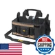 CLC Custom LeatherCraft 1529 16 In. Center Tray Tool Bag, 16 Pocket
