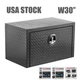 US Stock 30'' Waterproof Aluminum Underbody Truck Tool Box Trailer Box Truck ATV