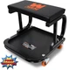 WEN Products 73011T 250 lb Capacity Rolling Mechanic Seat with Onboard Storage