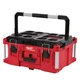 Milwaukee Tool 48-22-8425 Packout Large Tool Box, Polymer, Black/Red, 22 In W X