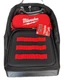 Milwaukee 48-22-8201 48-Pocket Hard Molded Ultimate Jobsite Backpack, Black/Red