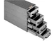 Delta Jobox Premium Aluminum 4 Drawer Stacked Vertical Tool Storage 12x24x50