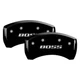 For Ford Mustang 05-14 MGP Gloss Black Rear Caliper Covers w BOSS Engraving