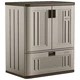 Suncast Bmc3601 Plastic Storage Cabinet, 20"X36", Platinun