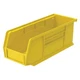 AKRO-MILS 30224YELLO Hang and Stack Bin,Yellow,Plastic,4 in PK 8