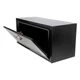 36 In. X 14 In. X 16 In. Black Underbody Truck Trailer Storage Tool Box w/Lock