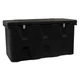 Buyers 1712255 Poly Single Lid All-Purpose Chest Tool Box w Hasp Latch