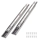 Soft Close Drawer Slides 16 Inch 6 Pairs, 16 Inch, 6 Pairs of 16 INCH