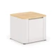 EVEREST 22 GAUGE METAL FREESTANDING CABINET COMPACT - CLOUD WHITE