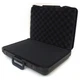 PLATT 607 ProtCase,2 1/8 in,(2) Latches,Black 4TEA5