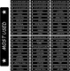 66 Magnetic Toolbox Labels 45 x 075 Inch Black White Easy Organization Reusable