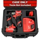 Milwaukee M12 Drill & Impact Driver Hard Case Waterproof Tool Box Only Case