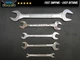 VINTAGE USA CRAFTSMAN DOUBLE OPEN END WRENCH 1" 15/16 19/32 11/16 1/2 9/16 6 8MM