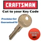 Craftsman Toolbox Keys cut to code for key codes RH01-RH50