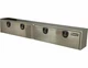 Buyers #1701561, Diamond Tread Aluminum Topside Toolbox, 16" H x 13" D x 96" W