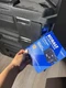 2 Kobalt CaseStack 2-Drawer Tool Box Plastic w/ Handle Black/Blue
